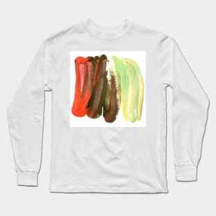 Awesome Watercolor Abstract Art Long Sleeve T-Shirt